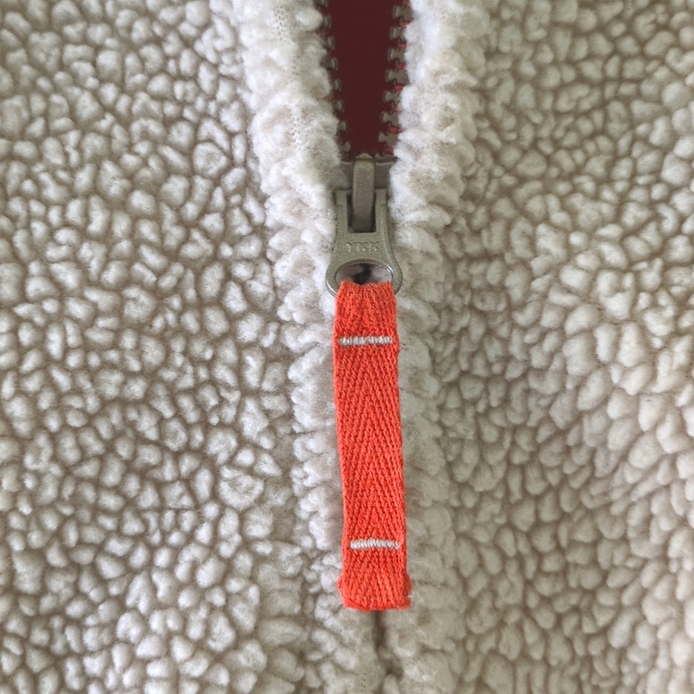 Lands' End Sherpa fleece hooded jacket - Picture 4 of 7